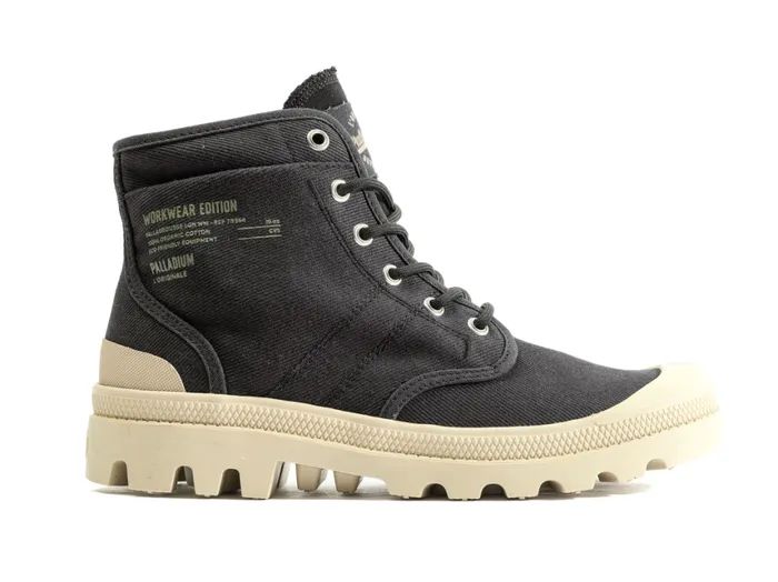 Boots Men PALLADIUM PALLABROUSSE WORKWEAR Black