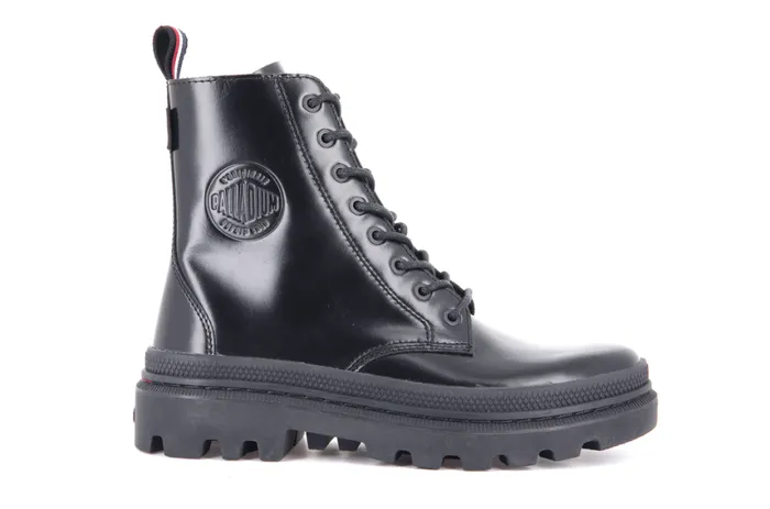 Boots Men PALLADIUM PALLATROOPER OFF1 Blackblack
