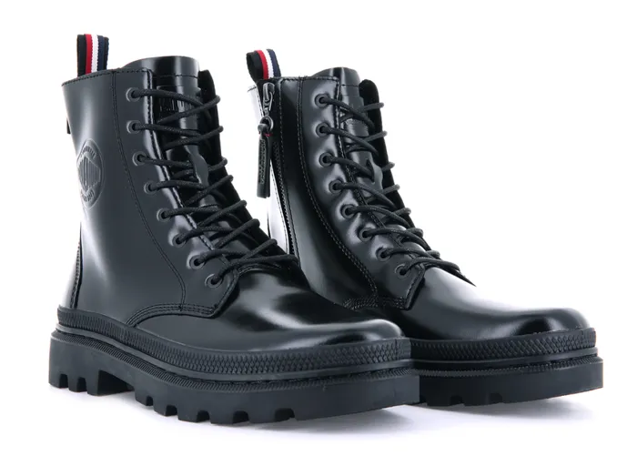 Boots Men PALLADIUM PALLATROOPER OFF1 Blackblack Boots Men PALLADIUM PALLATROOPER OFF1 Blackblack