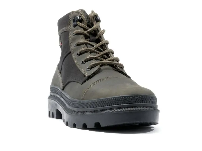 Boots Men PALLADIUM PALLATROOPER ROUGH Blackolive Night Boots Men PALLADIUM PALLATROOPER ROUGH Blackolive Night