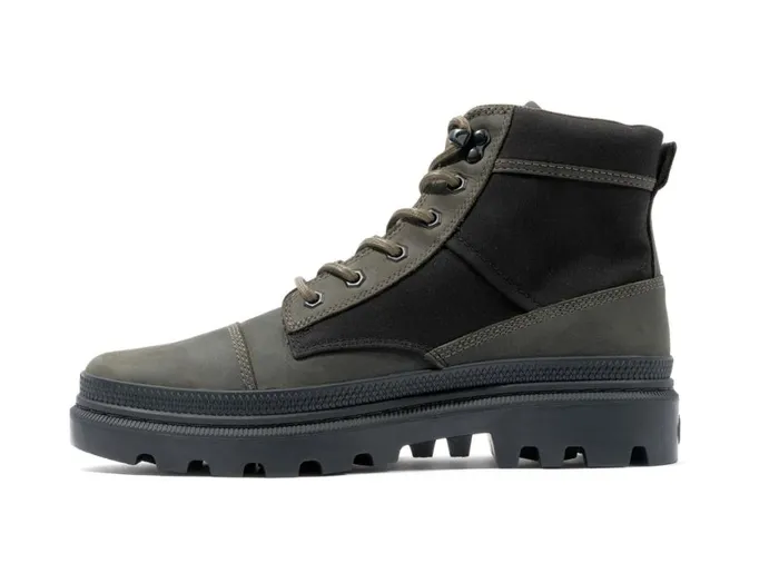 Boots Men PALLADIUM PALLATROOPER ROUGH Blackolive Night Boots Men PALLADIUM PALLATROOPER ROUGH Blackolive Night