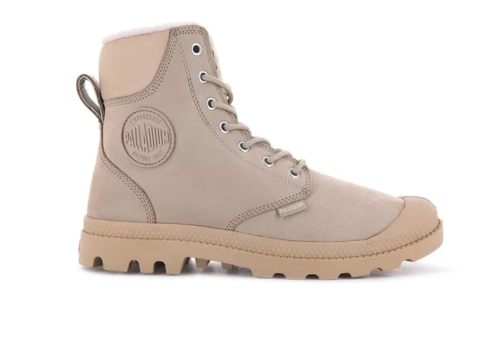Boots Men PALLADIUM PAMPA SPORT CUFF WPS Warm Sand