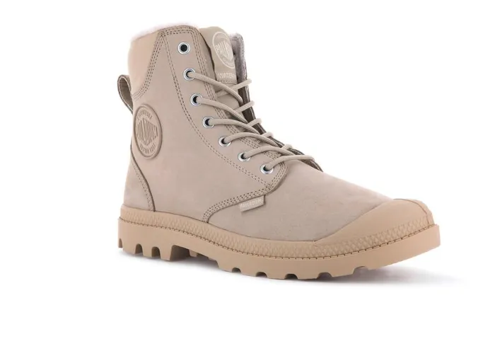 Boots Men PALLADIUM PAMPA SPORT CUFF WPS Warm Sand Boots Men PALLADIUM PAMPA SPORT CUFF WPS Warm Sand