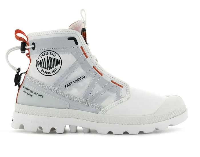Boots Men PALLADIUM PAMPA TRAVEL LITE Star White