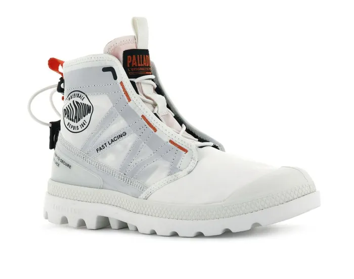 Boots Men PALLADIUM PAMPA TRAVEL LITE Star White Boots Men PALLADIUM PAMPA TRAVEL LITE Star White