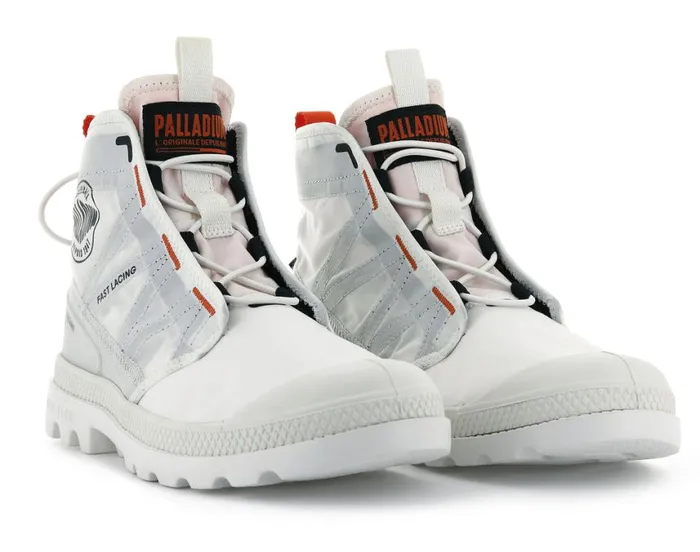 Boots Men PALLADIUM PAMPA TRAVEL LITE Star White Boots Men PALLADIUM PAMPA TRAVEL LITE Star White