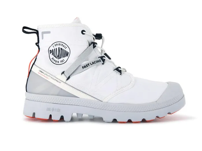 Boots Men PALLADIUM PAMPA TRAVEL LITE WATERPROOF Star White