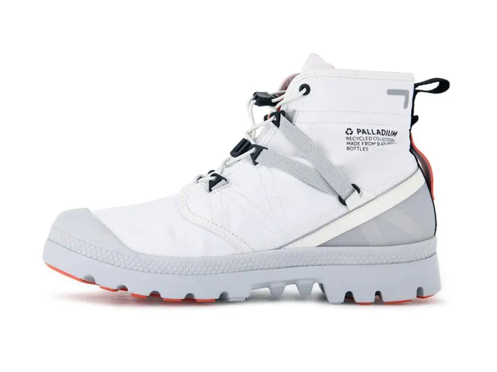 Boots Men PALLADIUM PAMPA TRAVEL LITE WATERPROOF Star White Boots Men PALLADIUM PAMPA TRAVEL LITE WATERPROOF Star White