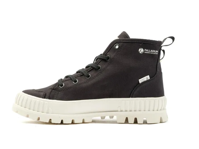 Boots Women PALLADIUM PALLASHOCK ORGANIC 2 Black Boots Women PALLADIUM PALLASHOCK ORGANIC 2 Black