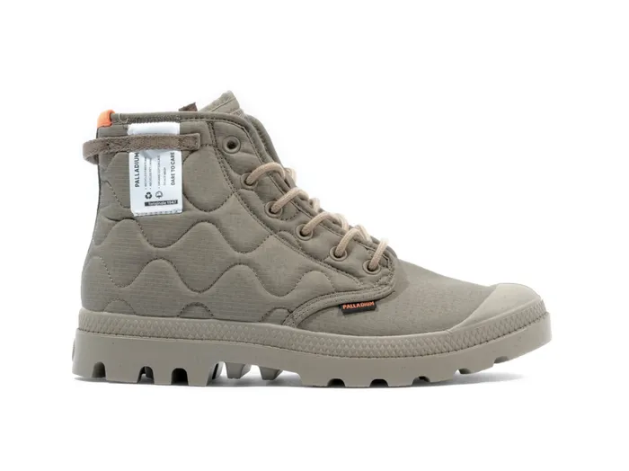 Boots Women PALLADIUM PAMPA REQUILTED Military Olive