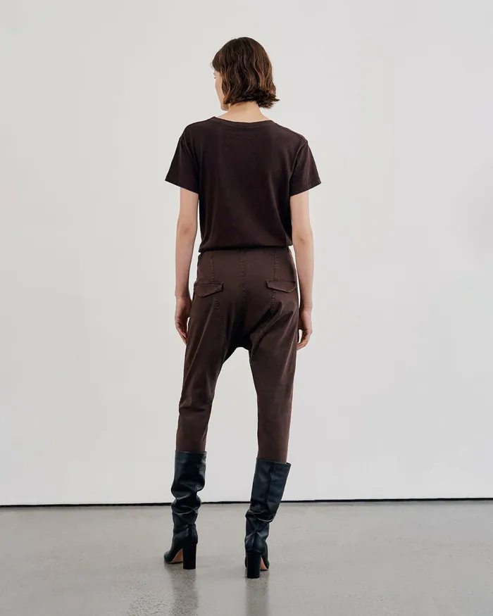BRADY TEE Washed Black Women Nili Lotan Tops