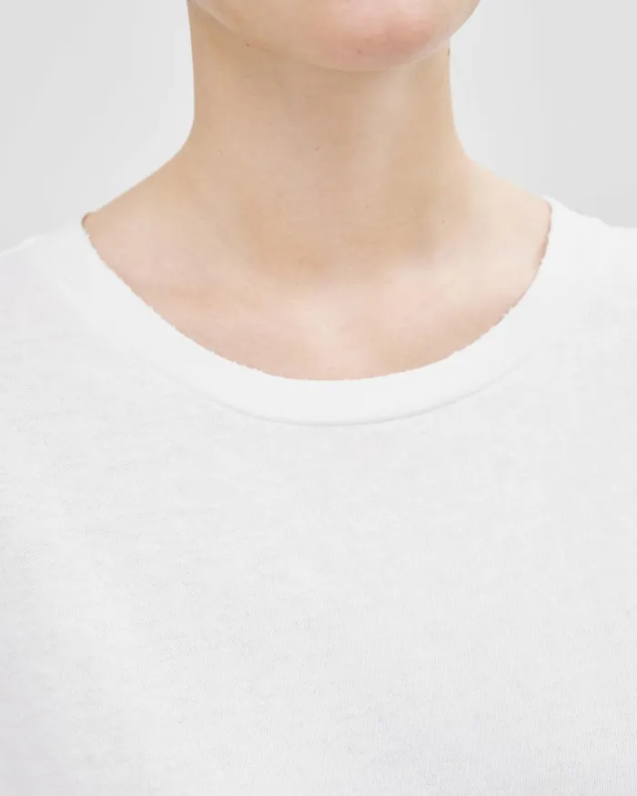 BRADY TEE Washed Black Women Nili Lotan Tops