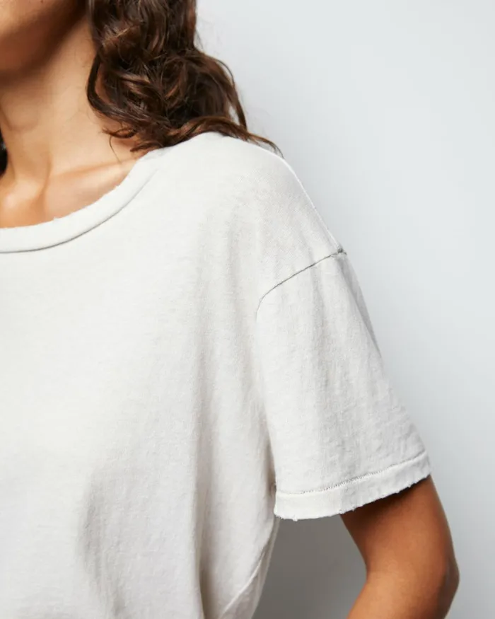BRADY TEE Washed Black Women Nili Lotan Tops