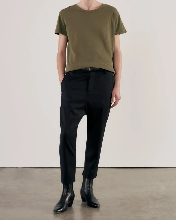 BRADY TEE Washed Black Women Nili Lotan Tops