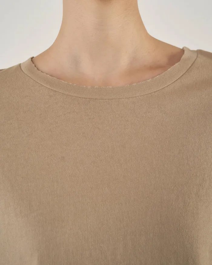 BRADY TEE Washed Black Women Nili Lotan Tops