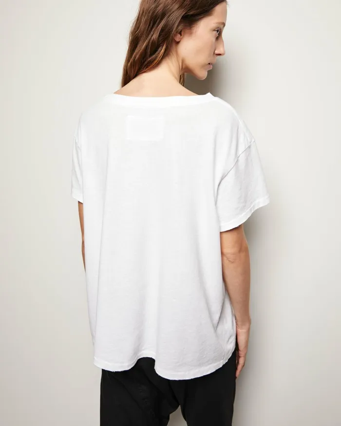 BRADY TEE Washed Black Women Nili Lotan Tops