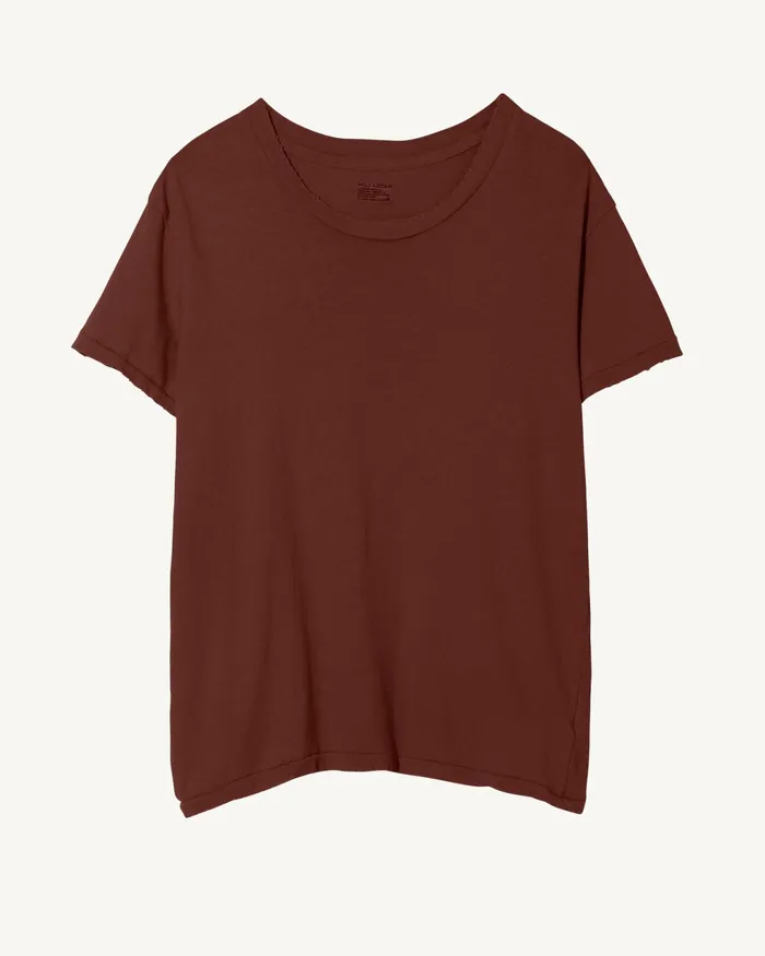 BRADY TEE Washed Black Women Nili Lotan Tops