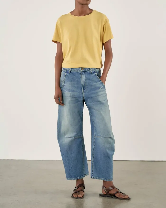 BRADY TEE Washed Black Women Nili Lotan Tops