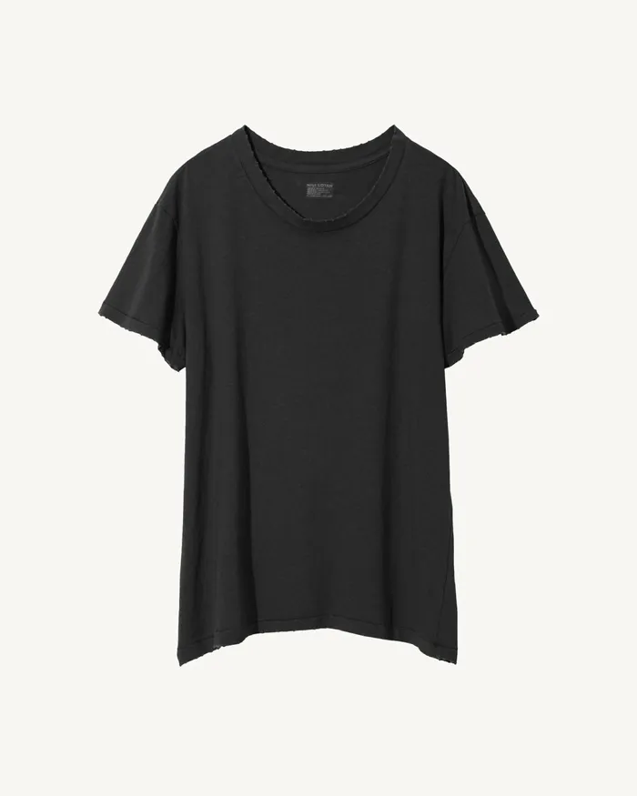 BRADY TEE Washed Black Women Nili Lotan Tops