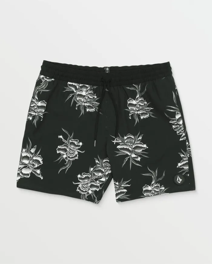 Broadcast Trunks 8211 Black Mens Volcom Boardshorts and Trunks