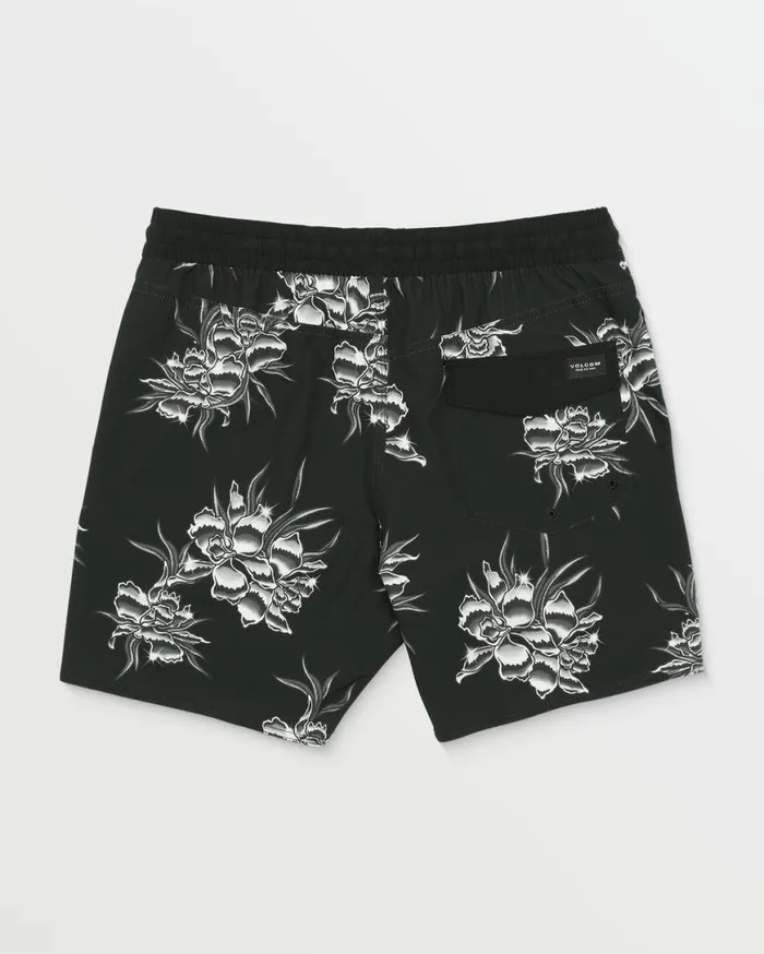 Broadcast Trunks 8211 Black Mens Volcom Boardshorts and Trunks