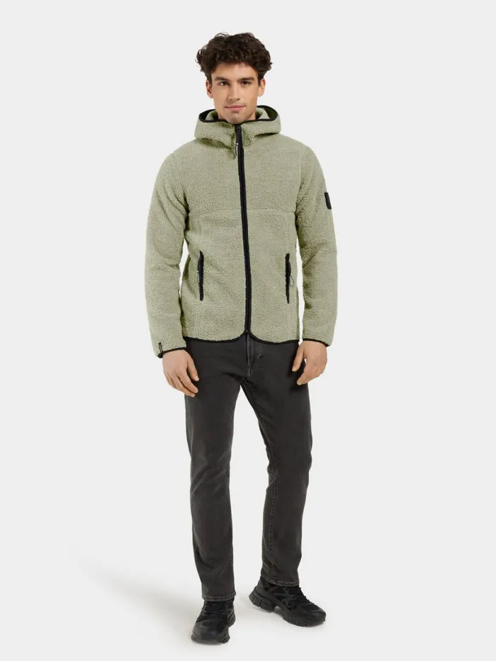 Bror Men039s FullZip 3 Wilted Leaf Men Didriksons Fleece and Midlayers
