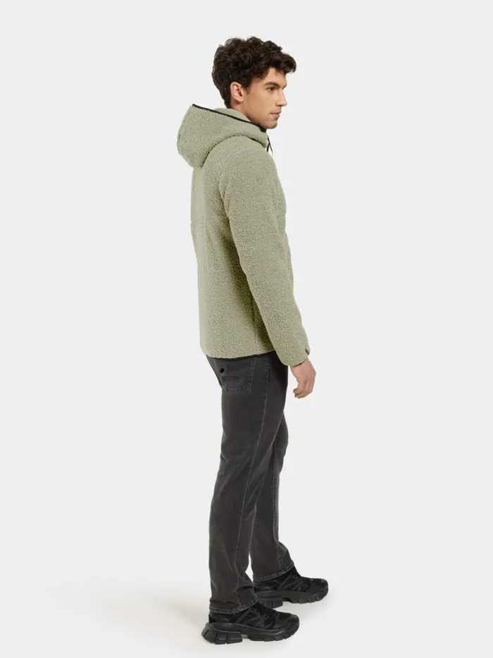 Bror Men039s FullZip 3 Wilted Leaf Men Didriksons Fleece and Midlayers