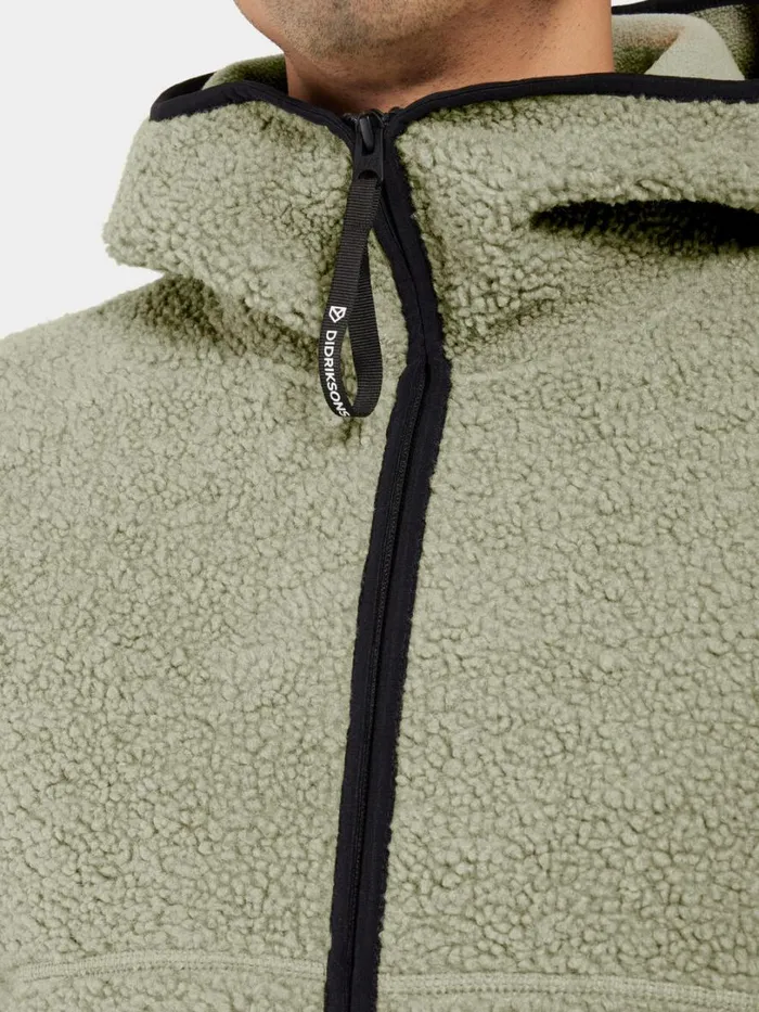 Bror Men039s FullZip 3 Wilted Leaf Men Didriksons Fleece and Midlayers
