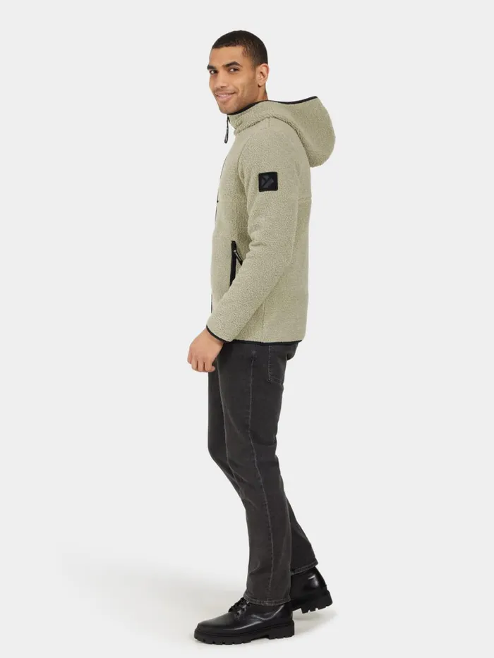 Bror Men039s FullZip 3 Wilted Leaf Men Didriksons Fleece and Midlayers