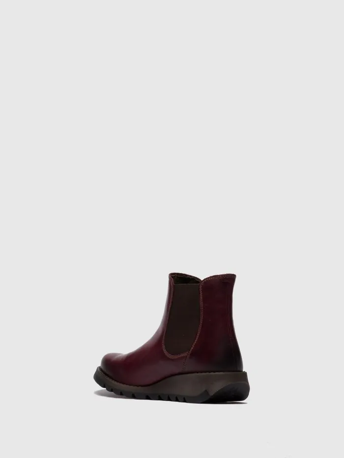 Buckle Ankle Boots SINO525FLY PURPLE Women Fly London Ankle Boots