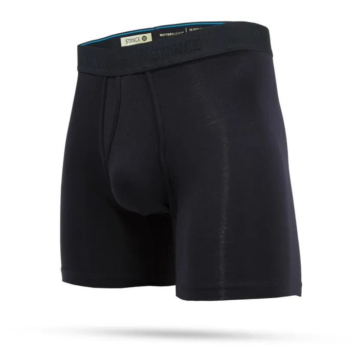 Butter Blend Boxer Brief Regulation 8211 Black Men Stance Boxers and Briefs
