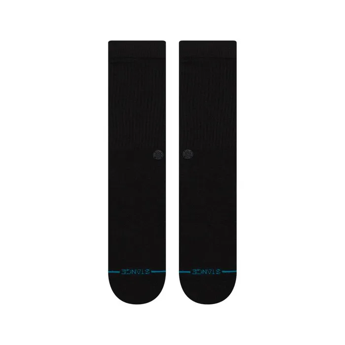 Butter Blend Crew Socks Shelter 8211 Black MenWomen Stance Crew