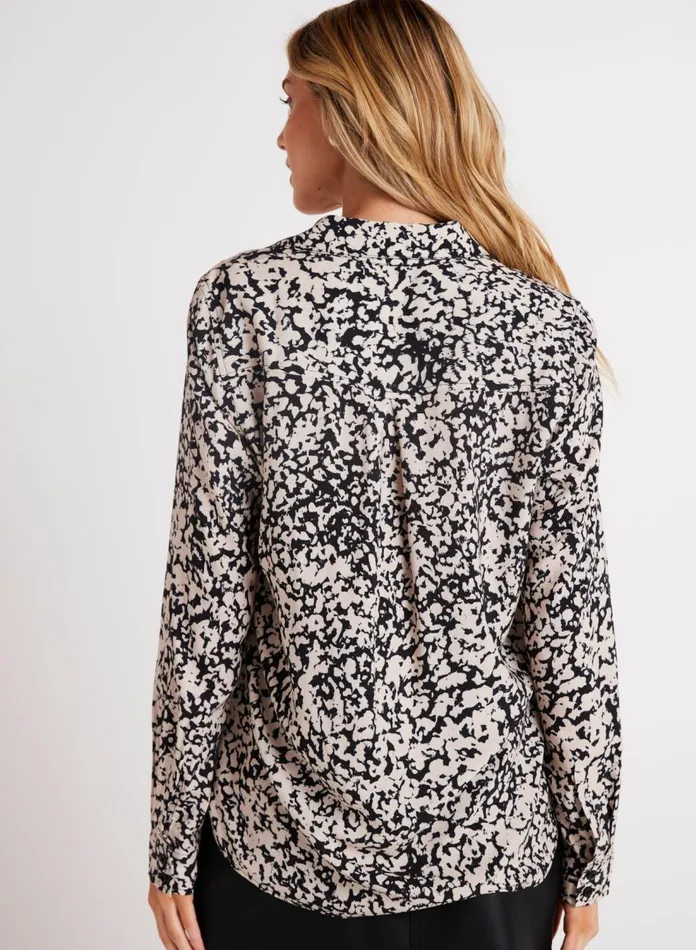 Button Down Women Bella Dahl Clean Shirt 8211 Abstract Bloom Print Button Down Women Bella Dahl Clean Shirt 8211 Abstract Bloom Print
