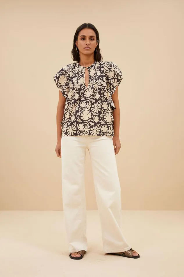 ByBar Blouses Vrouwelijk Danee Veda Blouse Veda Print ByBar Blouses Vrouwelijk Danee Veda Blouse Veda Print