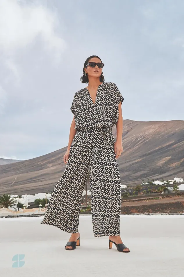 ByBar Blouses Vrouwelijk Victoria Khandi Blouse Khandi Print