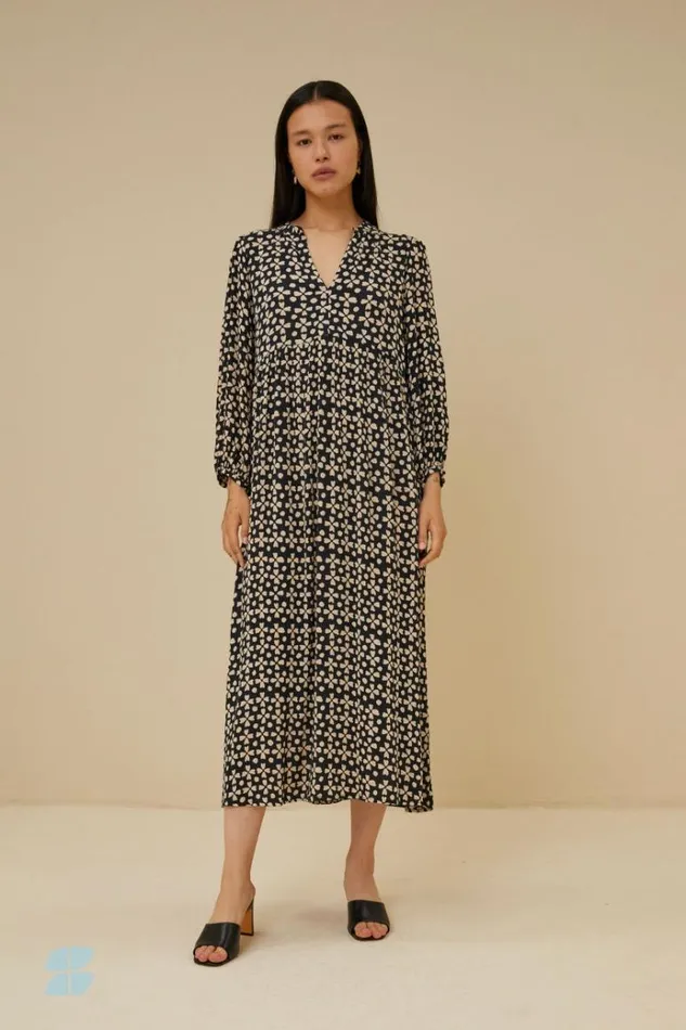 ByBar Jurken Vrouwelijk Ravi Khandi Dress Khandi Print