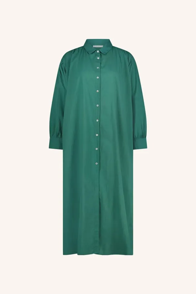 ByBar Jurken Vrouwelijk Shirt Dress Spring Green ByBar Jurken Vrouwelijk Shirt Dress Spring Green