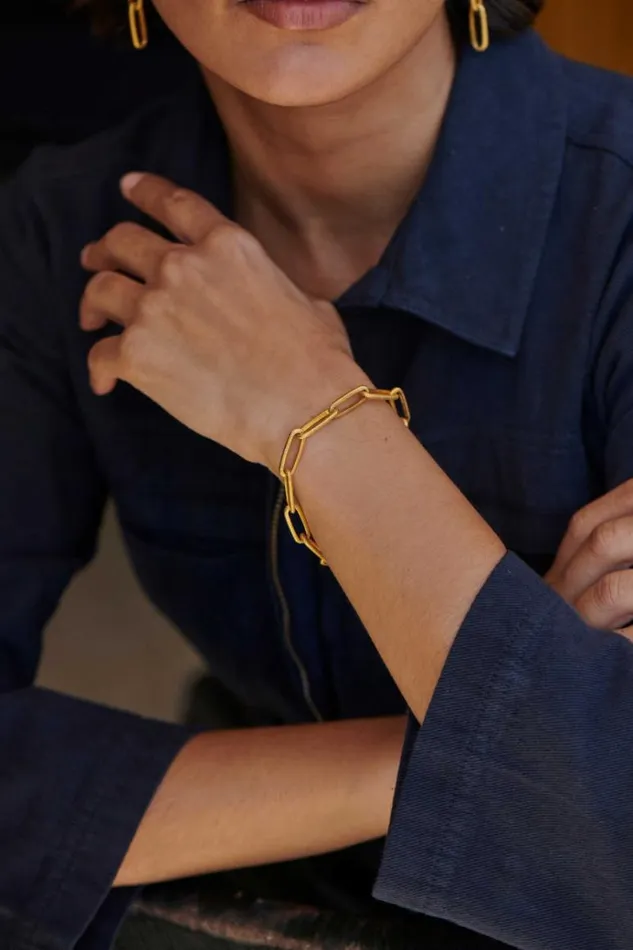 ByBar Sieraden Vrouwelijk Chain Bracelet Gold ByBar Sieraden Vrouwelijk Chain Bracelet Gold
