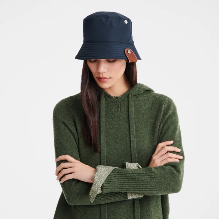 Caps and hats Reversible bucket hat NavyArtichoke 8211 Longchamp Women