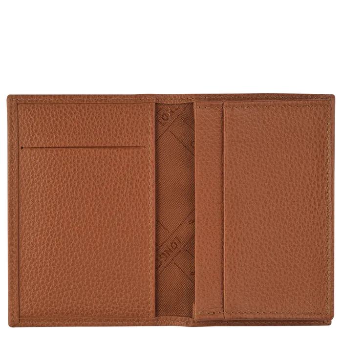 Cardholders and Coin purses Le Foulonn Card holder Caramel 8211 Longchamp MenWomen Cardholders and Coin purses Le Foulonn Card holder Caramel 8211 Longchamp MenWomen