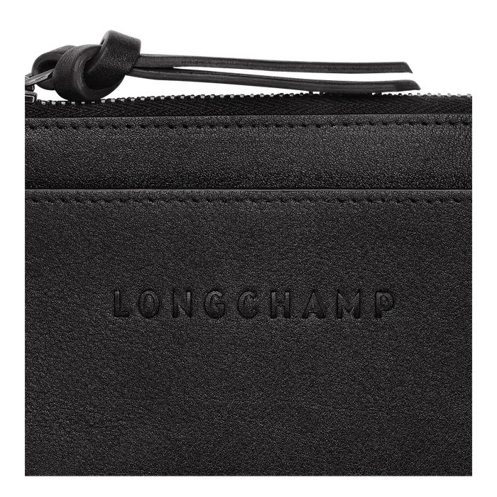 Cardholders and Coin purses Longchamp 3D Card holder BlackBlackBlack 8211 Longchamp WomenMen Cardholders and Coin purses Longchamp 3D Card holder BlackBlackBlack 8211 Longchamp WomenMen