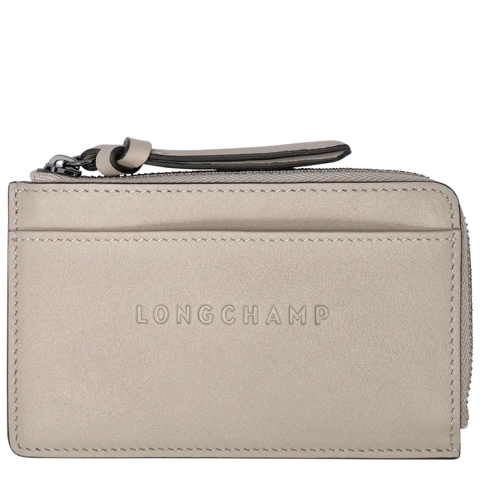 Cardholders and Coin purses Longchamp WomenMen Longchamp 3D Card holder ClayClayClay