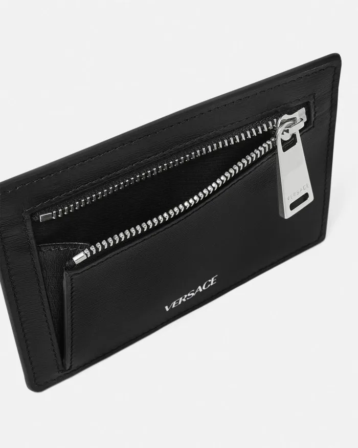 Cargo Cardholder Blacksilver Men Versace Wallets