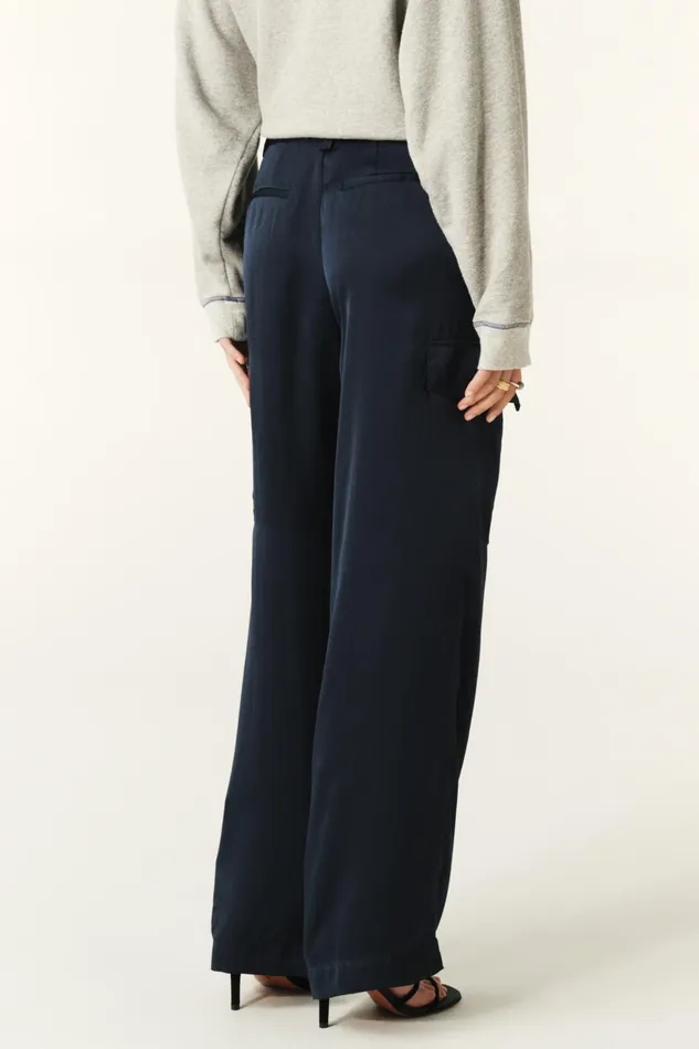 Cargo Style Pants Cary OffWhite Women Baandsh Pants and Jeans
