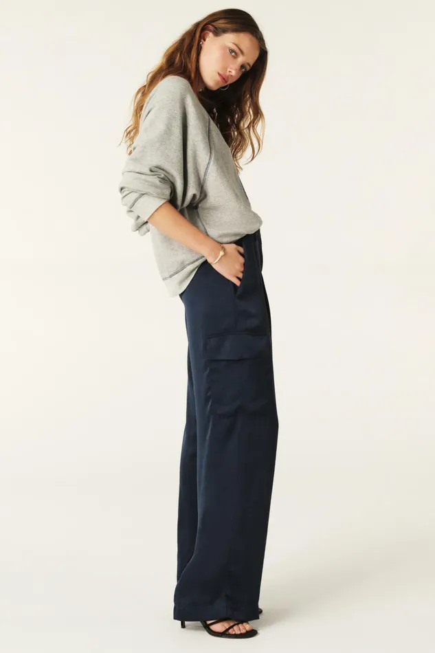 Cargo Style Pants Cary OffWhite Women Baandsh Pants and Jeans