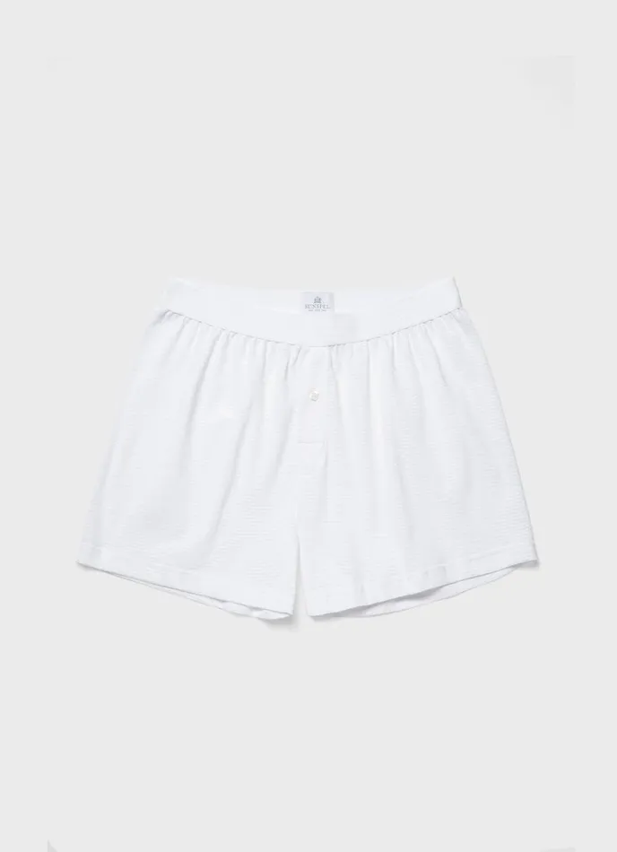 Cellular Cotton OneButton Shorts Men SUNSPEL Trunks and Shorts