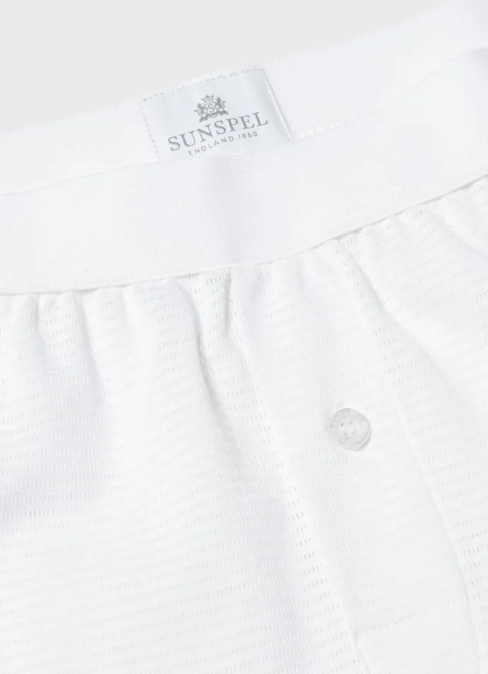 Cellular Cotton OneButton Shorts Men SUNSPEL Trunks and Shorts