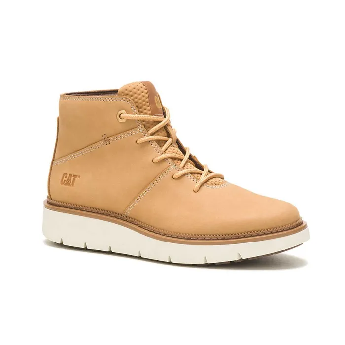 Chariot Plain Toe Mid Boot Honey Reset Women Cat Footwear Boots