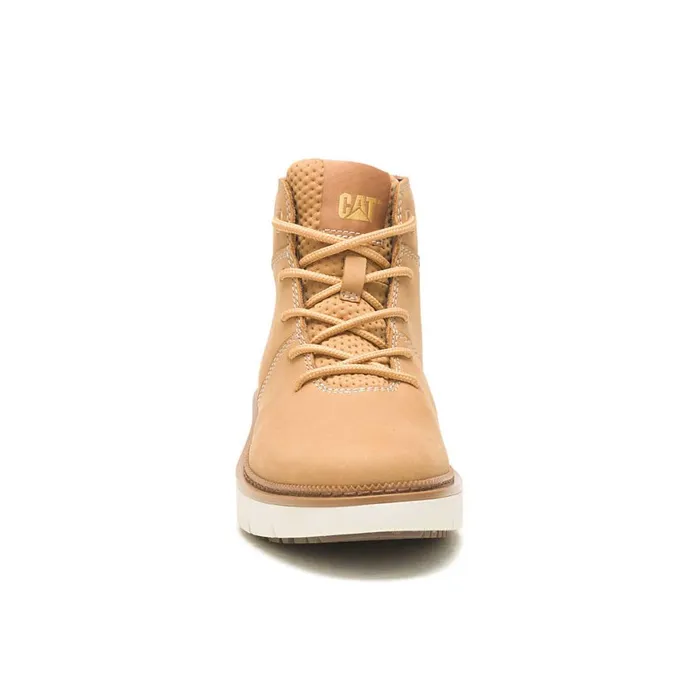 Chariot Plain Toe Mid Boot Honey Reset Women Cat Footwear Boots