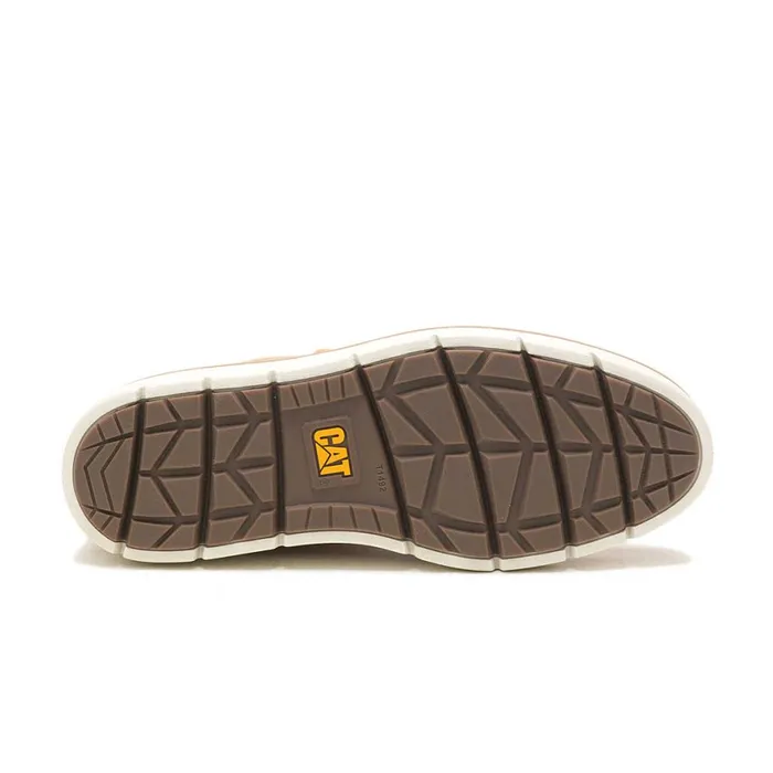 Chariot Plain Toe Mid Boot Honey Reset Women Cat Footwear Boots